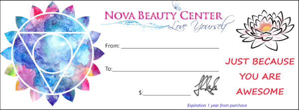 gift certificate, customizable gift certificates